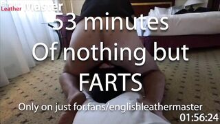 Chubby Daddy Farts Destroy Face Worshippers Gushing Cum Load