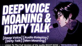 Deep Voice Whimpers Edge Cock Till Gushing Nut Flood