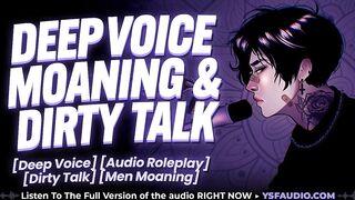 Deep Voice Whimpers Edge Cock Till Gushing Nut Flood