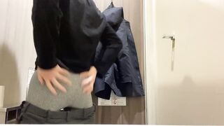 Asian Twink Jerks Defeated Underwear Till Mall Cum Gush