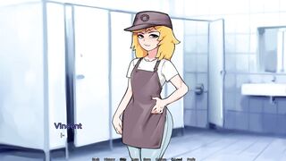Customer Destroys Cute Femboy Ass In Coffee Shop Gushing Creampie
