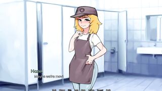 Customer Destroys Cute Femboy Ass In Coffee Shop Gushing Creampie