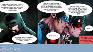 Batman Slams Nightwing Big Ass Raw Cum Gushing Anal Destruction