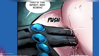 Batman Slams Nightwing Big Ass Raw Cum Gushing Anal Destruction