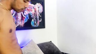 Huge Latino Dick Chokes Twink Throat Bareback Gushing Load Destroyed