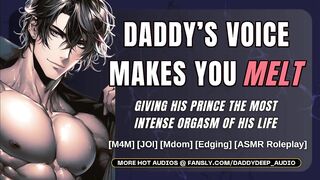 Daddy Edges Teases Prince to Gushing Insane Cum Ruin