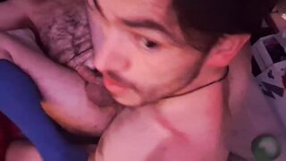 Peckboy Flip Flop Bareback Ass Gaped Cock Choked Gushing Load