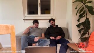 Straight Bro Crushes Gay Bestie's Huge Dick Gushing Cumshot