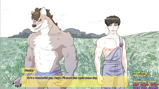 Muscle Furry Farmer Pounds Gamer Ass Gushing Lamb Cum Flood