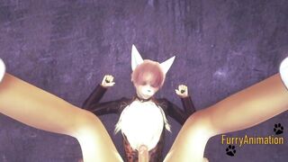 Furry yaoi fox creampied raw by dog till ruined gushing messy loads