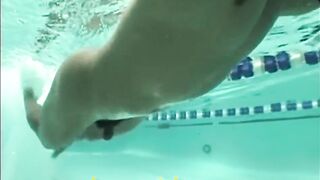 College swim team stripped bare gasping in the gym wet hot jocks