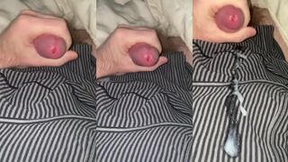 Gay orgasm cumshot soaks my soggy underwear raw