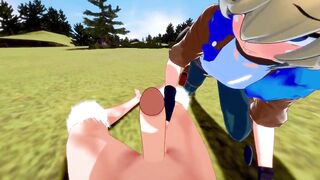 Ezreal x Braum rough gay anal creampie 3D yaoi anime blowjob