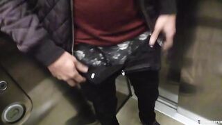 Greedy Guy Takes First Cock For Cash Cum Filled Euro POV