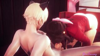 Final Fantasy Yaoi Aerith Femboy Gets Creampied Raw Twink