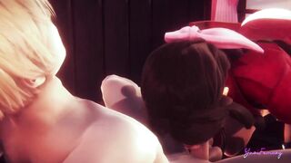 Final Fantasy Yaoi Aerith Femboy Gets Creampied Raw Twink