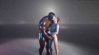 Monster anal reamed sissy daddy 3D hentai gulps hunk cream