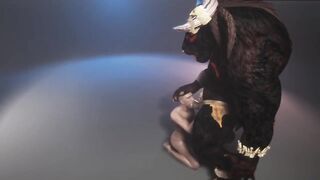 Minotaur rips tight ass raw latin hentai 3D cinematic