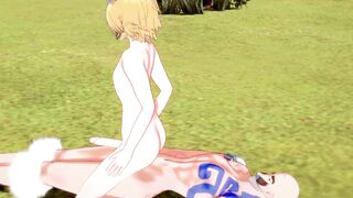 League of Legends Yaoi Ezreal x Braum Bareback Twink 3D Gay Anal Uncensored