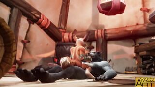 Tripple P Ayasz gets wrecked rough gay vulpera fucked