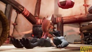 Tripple P Ayasz gets wrecked rough gay vulpera fucked