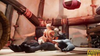 Tripple P Ayasz gets wrecked rough gay vulpera fucked