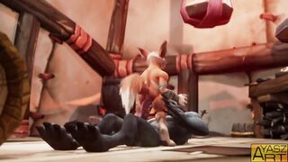 Tripple P Ayasz gets wrecked rough gay vulpera fucked