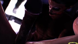 Bad Boys Episode 2 3D Anal Fuck Destroyed by Giant Cock
