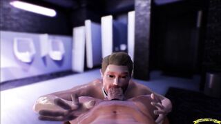 Bad Boys Episode 2 3D Anal Fuck Destroyed by Giant Cock