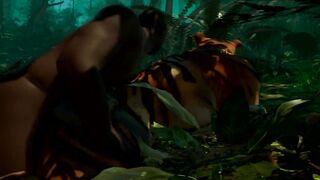 Jungle 3D rough anal public gay hentai wild
