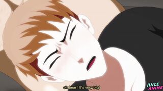 Timid twink gets destroyed by rough bear in first yaoi bear fuck