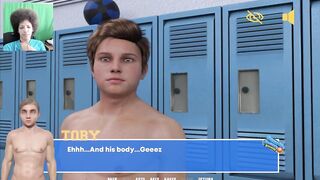 Thick heavy stream fills his tight twink hole destroyed