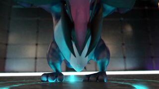 Lugia destroys Yveltal 69 dom while cum inflates gay belly raw animation