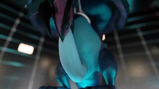 Lugia destroys Yveltal 69 dom while cum inflates gay belly raw animation
