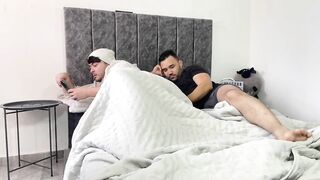 My stepdad fucks my dripping pussy by accident fills it with cum