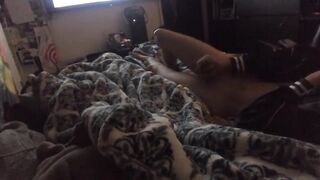 Straight friend destroys you in bed while he jackhammers his thick rod