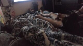 Straight friend destroys you in bed while he jackhammers his thick rod