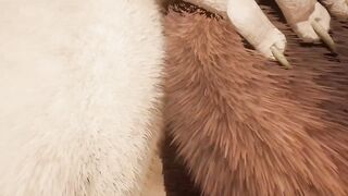 Big Lion Cums Deep Inside Minotaur Grok Raw Furry Gay Rampage