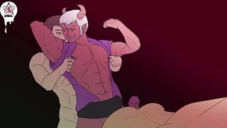 The Devil's Pact 2.5 demon threesome gagging raw hentai