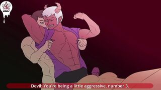 The Devil's Pact 2.5 demon threesome gagging raw hentai