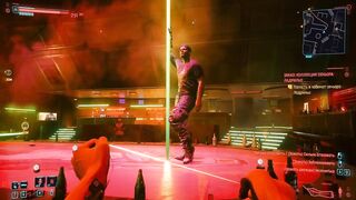 Gay cyberpunk 2077 striptease guys in suits destroyed by big dicks