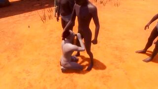 Interracial Gay Sex 3D Cartoon Creampie Cumshot Orgy