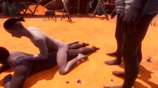 Interracial Gay Sex 3D Cartoon Creampie Cumshot Orgy