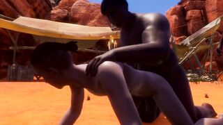 Interracial Gay Sex 3D Cartoon Creampie Cumshot Orgy