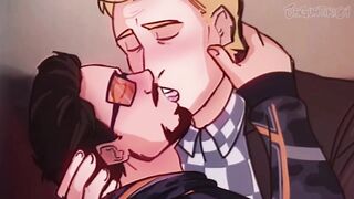 Tony gets destroyed by Steve’s thick cock rough brutal fucking