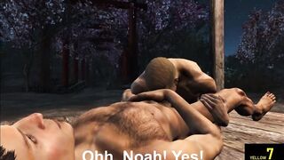 Gay Monster Cocks Destroyed in Raw Rough Public Blowjob Compilation