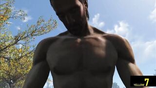 Gay Monster Cocks Destroyed in Raw Rough Public Blowjob Compilation