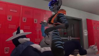 Chase gets wrecked with loads in the locker