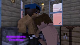 Enjoying my morning coffee while he enjoys my morning cock Minecraft gay sex mod