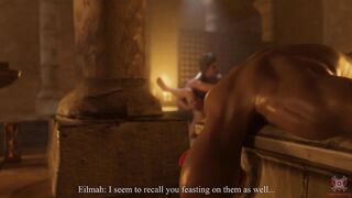 Gay Baldur's Gate FTM Transman Ate Dinner Then Got Choked In The Tub